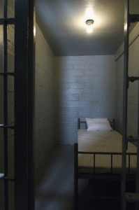 Prison Cell Bed open