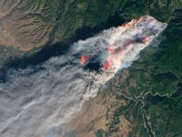 Camp fire from space November 2018