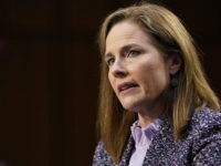 Supreme Court nominee Amy Coney Barrett speaks during a confirmation hearing before the Senate Judiciary Committee, Wednesday, Oct. 14, 2020, on Capitol Hill in Washington. (AP Photo/Susan Walsh, Pool)