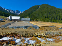 EPA Gold King mine waste processing plant and Cement creek