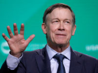 Former Gov. John Hickenlooper (D-CO) speaks at the United States Conference of Mayors winter meeting in Washington, U.S., January 24, 2019. REUTERS/Yuri Gripas - RC1866C8A6A0