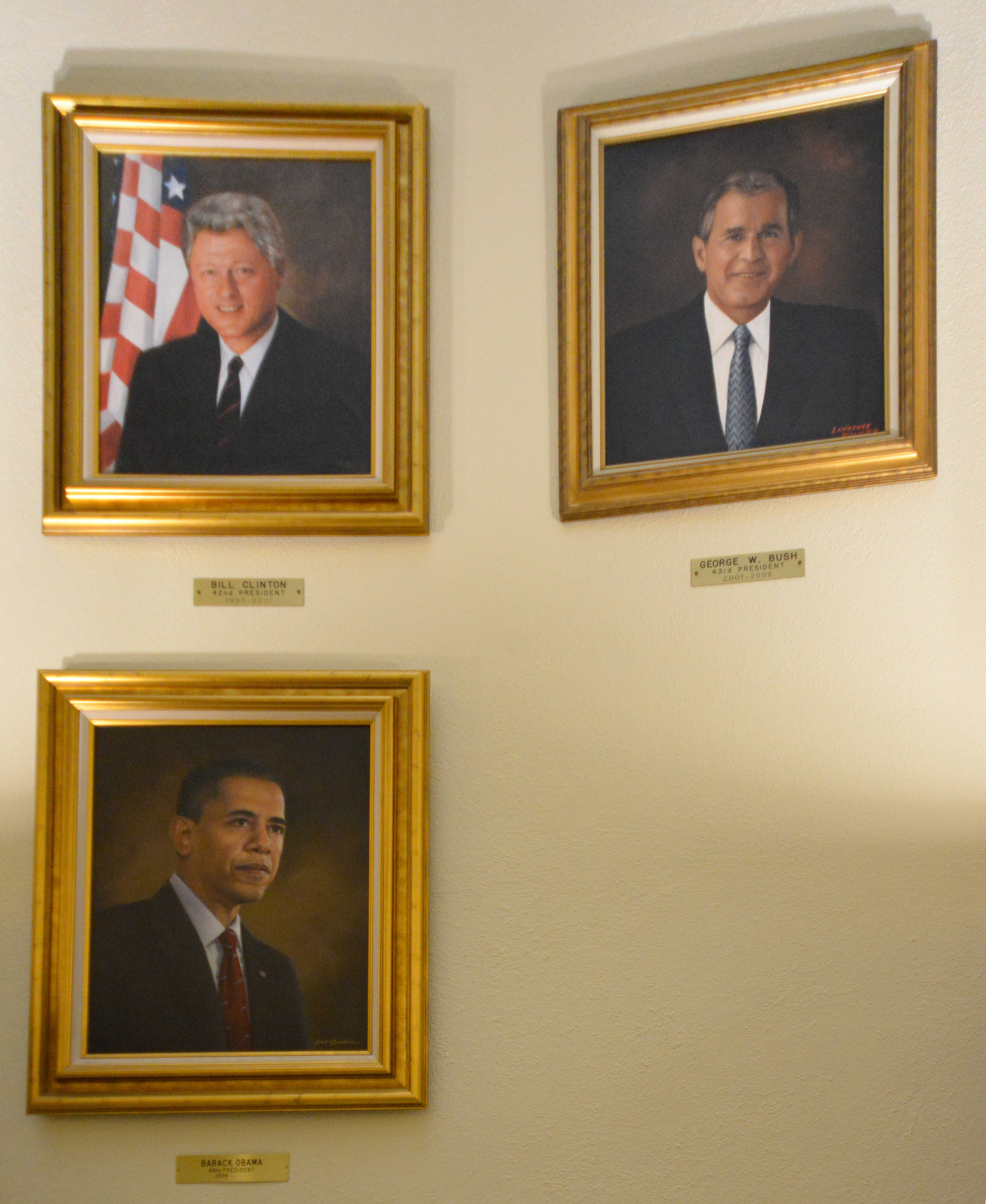 Portrait of President Trump missing from statehouse Gallery of Presidents