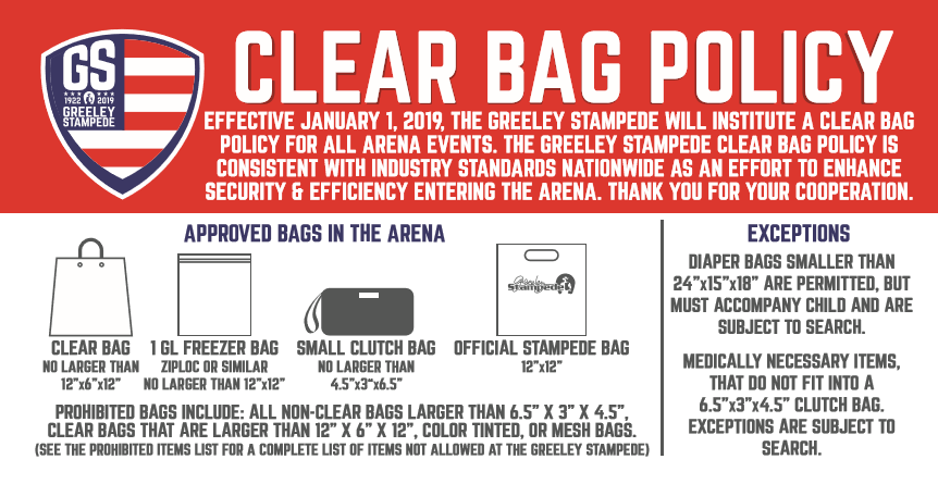Clear Bag Policy, Event Security