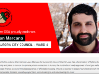 Democratic Socialists of America candidate poised to take office in Aurora